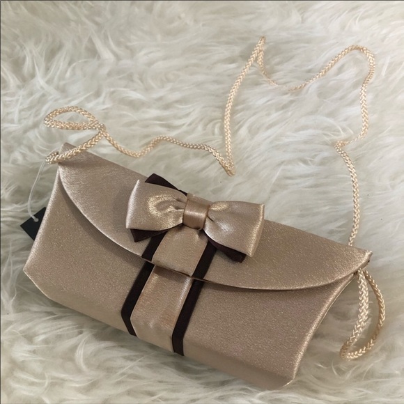 👜 MONI COUTURE EVENING BAG DARK AND LIGHT BROWN BUNDLE 👜 - Picture 5 of 12